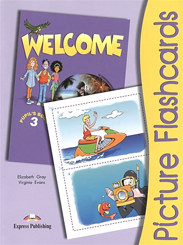 Welcome 3. Picture Flashcards gray elizabeth эванс вирджиния welcome 3 picture flashcards