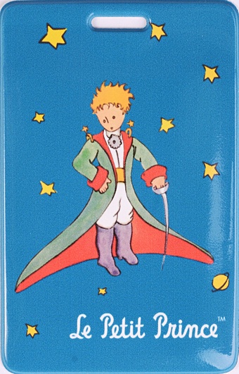 Чехол для карточек Маленький принц: Принц на синем фоне сумка на молнии маленький принц розы на красном фоне 37х38