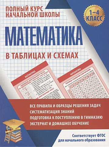 Латышева Н. Математика в таблицах и схемах для учащихся начальных классов. 1-4 класс
