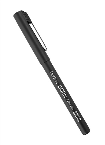 Ручка-роллер Born roller (чёрн.) ручка роллер черная ergo cap off 0 3мм centropen
