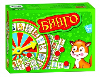 Настольная игра Бинго (2547) (5+) (коробка) (Дрофа)