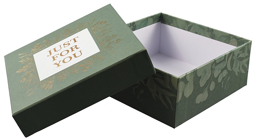 Коробка подарочная Spring 15,5*15,5*6,5см, картон