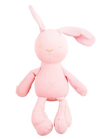 Мягкая игрушка Зайчик текстильный, 38 см зайчик с сердечком мягкая игрушка зайчик