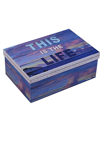 Коробка подарочная This is the life коробка подарочная this is the life