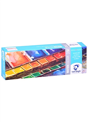 Краски акварельные Van Gogh Royal Talens, 24 цвета краски акварельные невская палитра санкт петербург 24 цвета