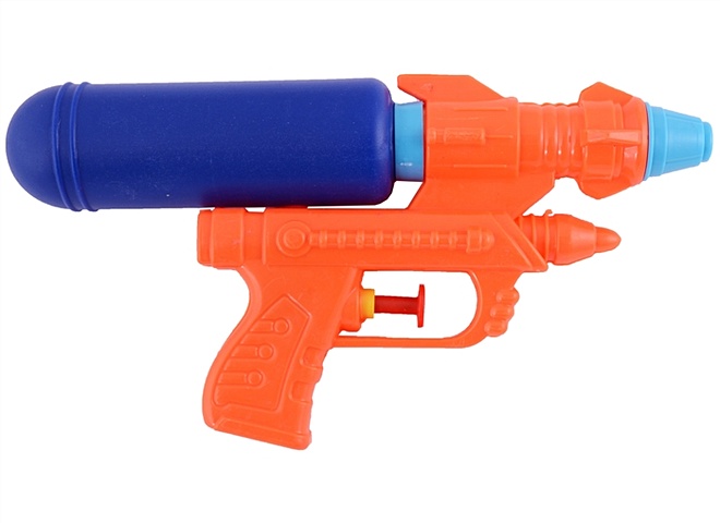 Бластер водяной 18,5 см, в ассортименте игрушечное оружие бластер 6 зарядный