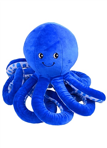 Мягкая игрушка Осьминог синий мягкая игрушка тм мальвина осьминог синий 15 141 5