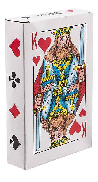 карты игральные бумажные классика король 54 шт 8 8 х 5 7 см микс Карты игральные бумажные 54шт, Классика. Король, 57х88мм, микс 261018