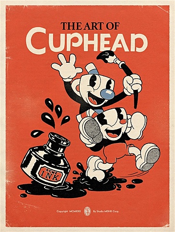 Cymet E., Moldenhauer T. The Art Of Cuphead creative retro a5 journal notebook mural art colored inner page hardcover personal diary hand ledger book school office supplies