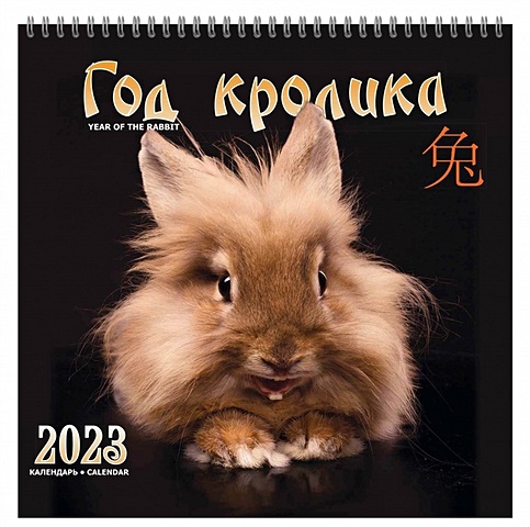 Календарь настенный на 2023 год Год Кролика