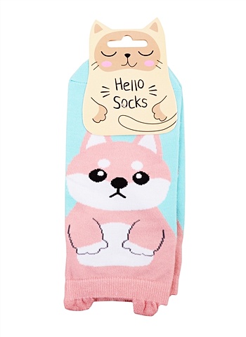 Носки Hello Socks Грустные зверюшки (36-39) (текстиль) носки hello socks грустные зверюшки 36 39 текстиль