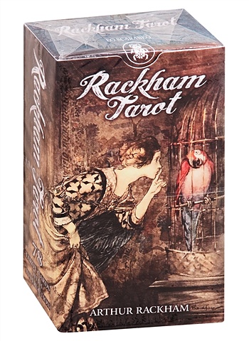 Rackham A. Rackham Tarot = Таро Рэкхема: 78 карт с инструкцией 12x7 см decameron tarot 78 карт набор с инструкцией для взаимодействия между двумя звездами веселые игры для отдыха
