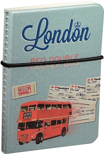 Визитница London: Red double decker bus