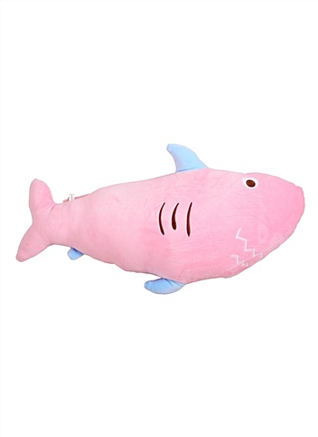 Мягкая игрушка Акула, 60 х 30 см мягкая игрушка акула розовая 100 см