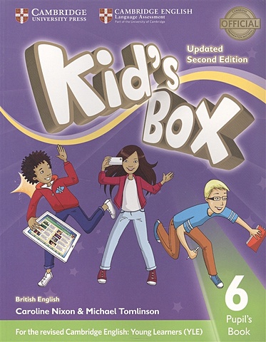 Nixon C., Tomlinson M. Kids Box. British English. Pupils Book 6. Updated Second Edition bilsborough katherine bilsborough steve casey helen bright ideas level 6 class book with app