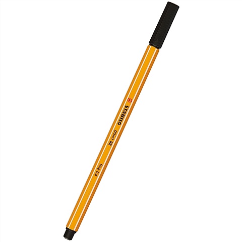 Капиллярная ручка «Рoint» 46, чёрная, Stabilo капиллярная ручка рoint 44 жёлтая stabilo