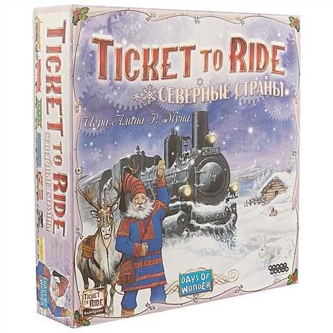 Настольная игра «Ticked to Ride: Северные страны» ticket to ride северные страны