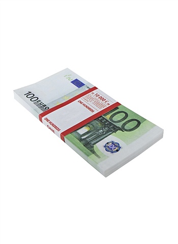 Сувенирные банкноты 100 евро сувенирные салфетки пачка денег 500 евро 25 листов