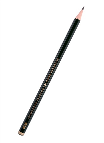 цена Чернографитный карандаш Castell 9000, твердость 2B, в картонной коробке, 12 шт