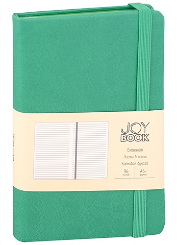 Записная книжка А6 96л лин. Joy Book. Альпийский луг иск.кожа, тонир.блок, скруг.углы, ляссе, резинка, карман на задн.форзаце чай зеленый альпийский луг 100 г
