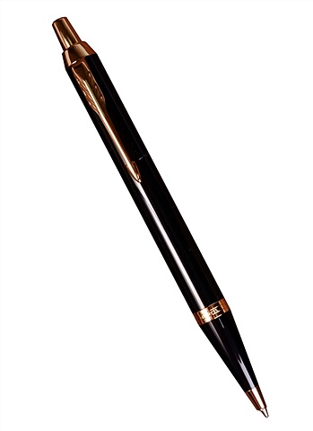 Ручка подарочная шариковая IM Black CT синяя, Parker шариковая ручка автоматическая parker im core k321 black gt синий m 1931666