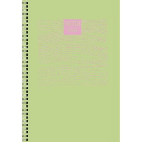 Тетрадь для конспектов в клетку «Неоновый орнамент», А4, 96 листов, дизайн 3