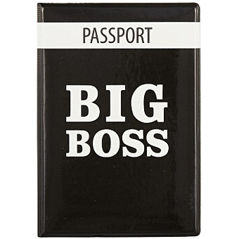 Обложка для паспорта Big boss банный килт big boss синий