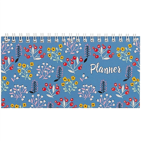 Карманный недатированный планинг «Цветы на синем», 64 листа силиконовый чехол на meizu m5 цветы на синем для мейзу м5