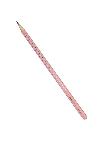 Карандаш ч/гр SPARKLE NEON HB, трехгранный, розовый, Faber-Castell faber castell механический карандаш faber castell tk fine 9717 hb 0 7 мм