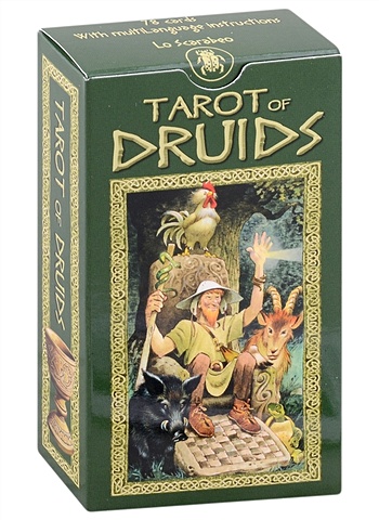 Таро Друидов (78 карт и мультиязыковая инструкция) рунический оракул карты друидов комплект карты книга талисман