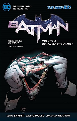Snyder S. Batman. Volume 3. Death of the Family (The New 52) joker dark knight red clown