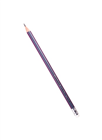 Карандаш чернографитный Sonata, с ластиком, HB карандаш чернографитный devente intens hb цвета в ассортименте
