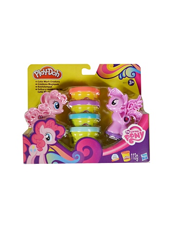 Play-Doh Игровой набор Пони: Знаки Отличия (B0010) hasbro набор для творчества ночник своими руками пинки пай my little pony