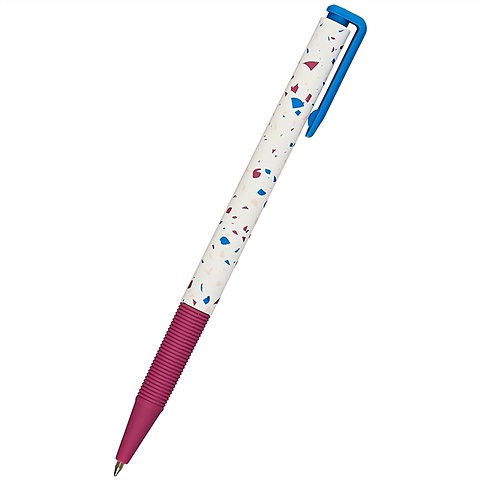 Ручка шариковая синяя Simple бордовый, 0,7 мм