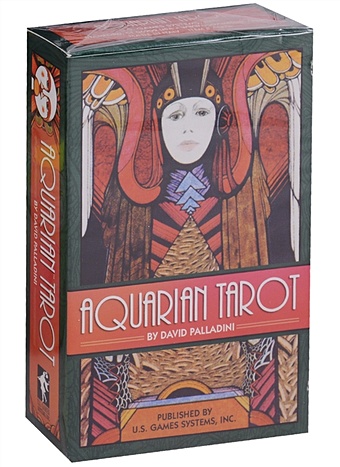 Palladini D. Aquarian Tarot / Водолей Таро (карты + инструкция на английском языке) spiritsong tarot таро песня духа карты инструкция на английском языке