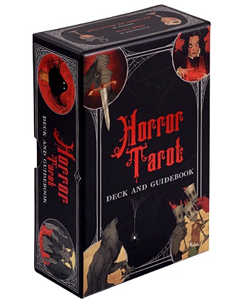 Гмиттер А., Сигел М. Horror Tarot Deck: 78 cards and Guidebook the qedavian tarot deck leisure party table game high quality fortune telling prophecy oracle cards with pdf guidebook