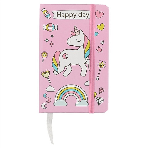 Записная книжка «Happy unicorn» artfox бумага для записей love 250 листов 9 х 9 см 5360726 розовый