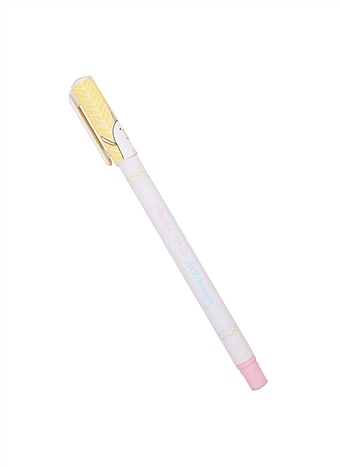 Ручка шариковая синяя Bunny жёлтый колпачок, 0,7 мм ручка шариковая mss 0 7 мм 10 шт партия