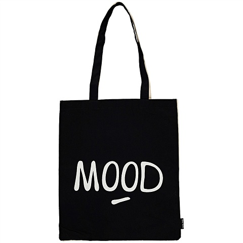 Сумка Mood (черная-бежевая) (текстиль) (40х32) (СК2021-124) сумка the book bag бежевая текстиль 40х32 ск2021 139