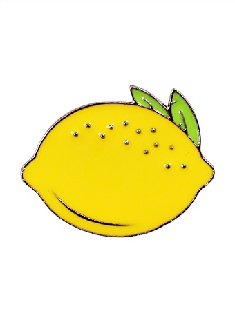 Значок Pin Joy. Лимон