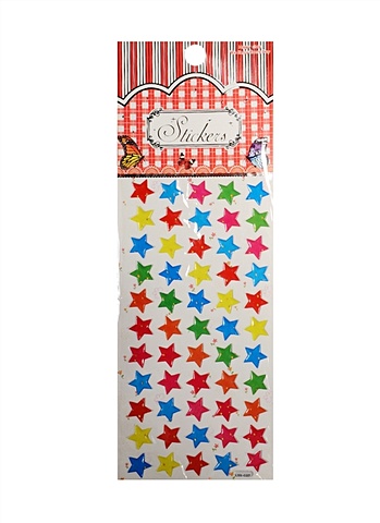Наклейки звезды, LYX-037 набор для творчества наклейки цветы микс lyx 049