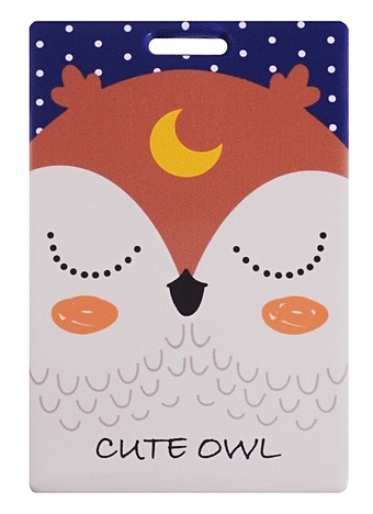 цена Чехол для карточек Cute Owl