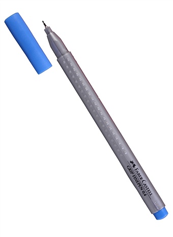 Ручка капиллярная тем.синяя GRIP 0,4мм цена и фото