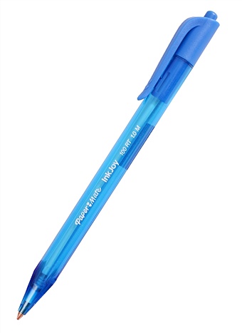 цена Ручка шариковая автоматическая синяя Ink Joy 100 RT 1мм