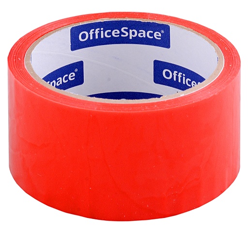 Клейкая лента 48мм*40м упаковочная красная клейкая лента 48мм 40м упаковочная officespace зеленая