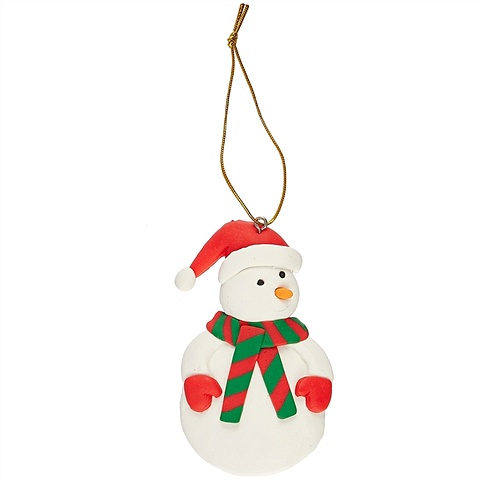 Новогоднее украшение «Снеговик», 5 х 9 см цена и фото