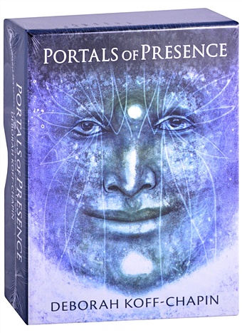 Koff-Chapin D. Portals of Presence golden art nouveau tarot deck 78 cards sacred traveler oracle loving words from jesus fairies quantum butterfly sacred self care