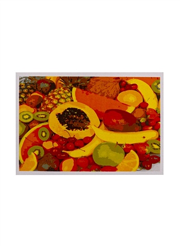 Рисование по номерам Спелые фрукты, 40х50 см рисование по номерам авангардный тигр 40х50 см