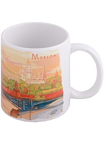 Кружка Панорама Москвы (керамика) (330мл) (Magniart) кружка эта кружка из москвы керамика 330мл magniart