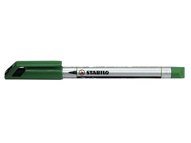 Маркер Stabilo Write-4-all, 0,7мм, зеленый маркер stabilo write 4 all 1мм синий